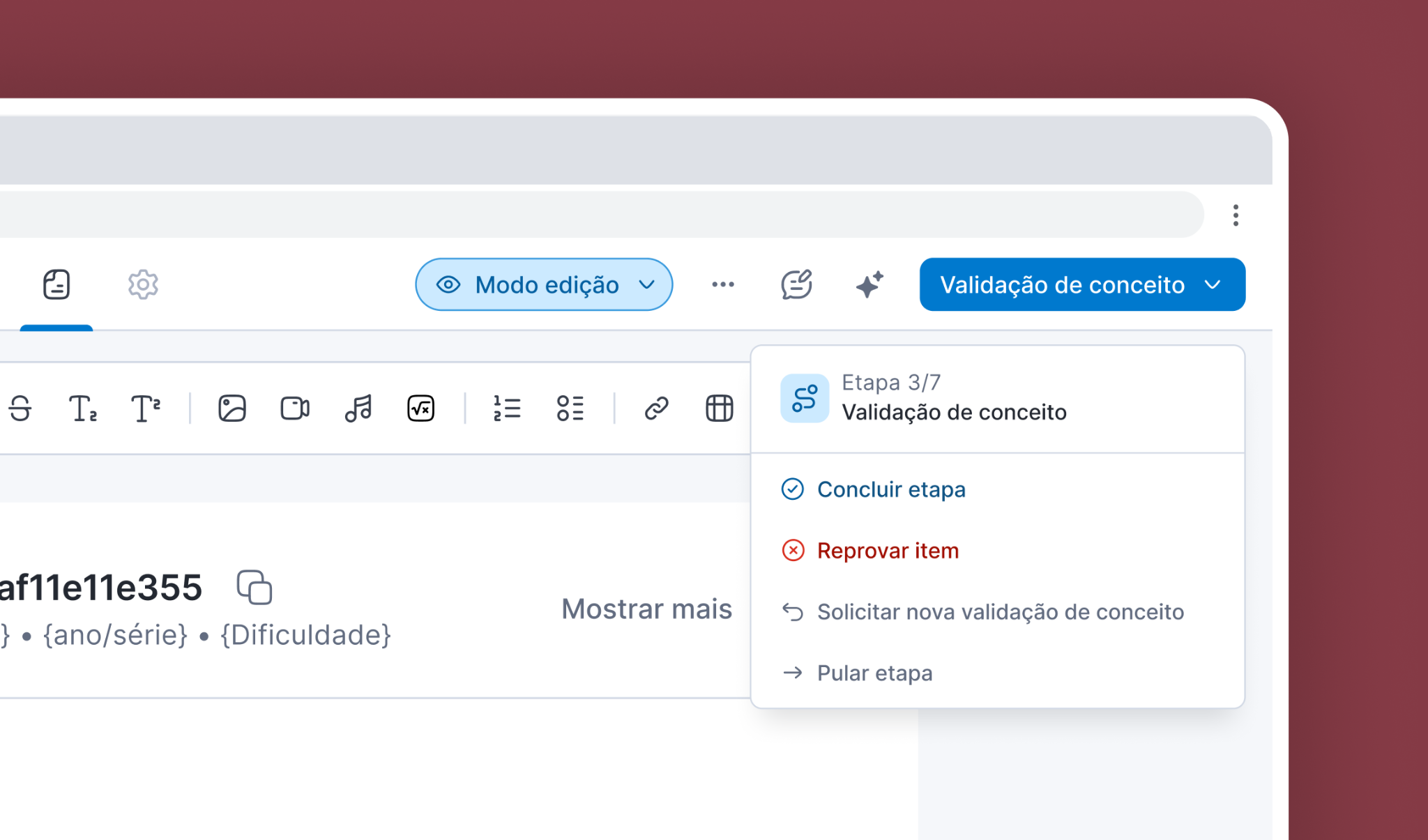 Making the workflow visible